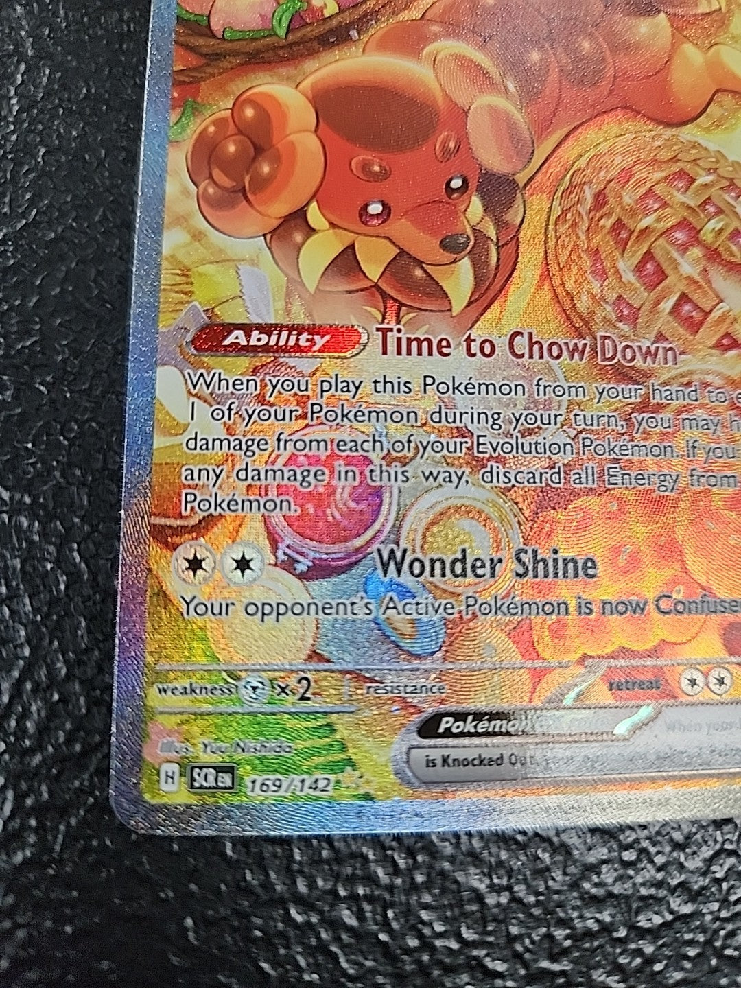 Dachsbun EX 169/142 NM EN Pokémon SCR Stellar Crown Special Illustration Rare