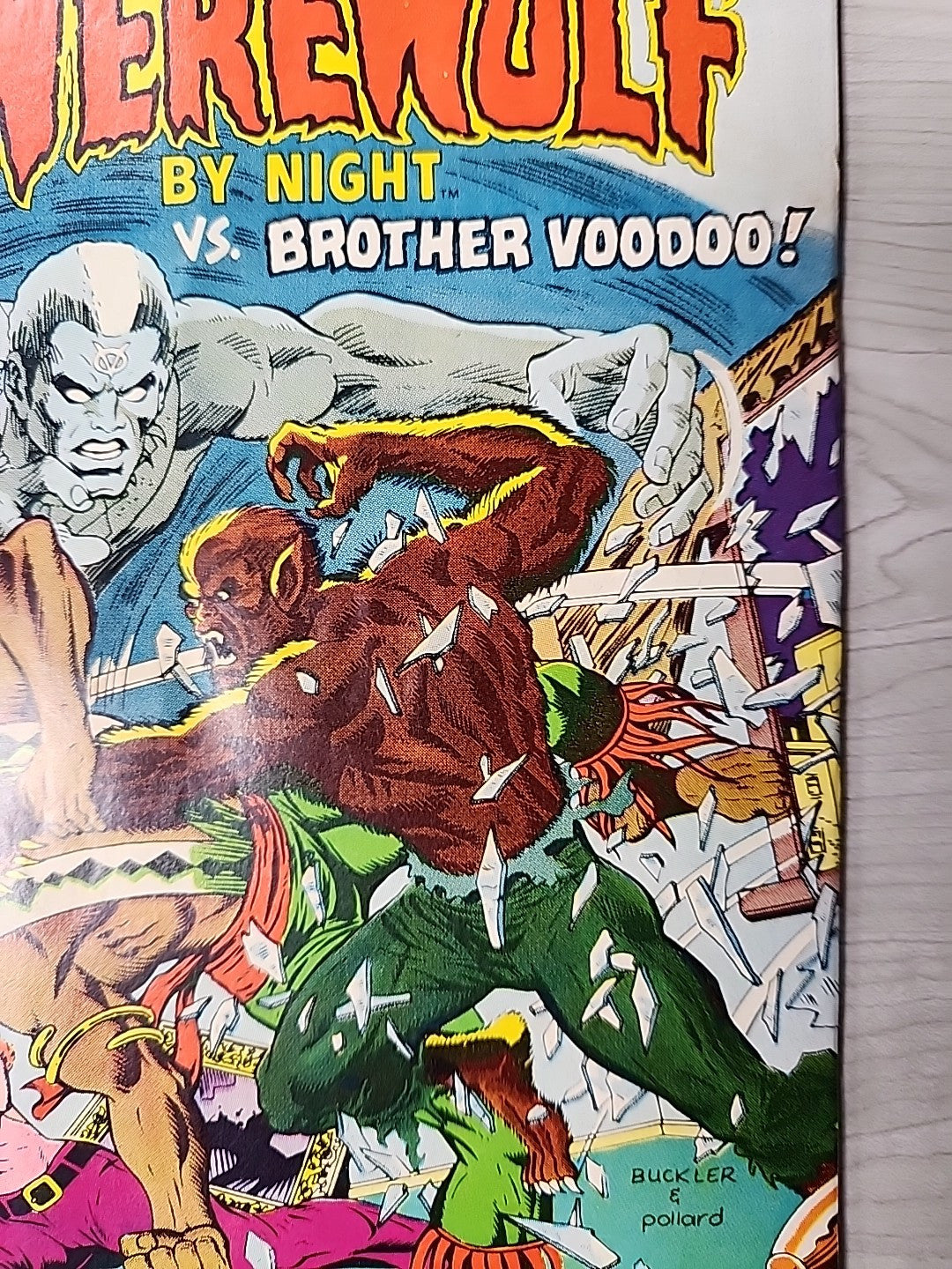 WEREWOLF BY NIGHT #39 1976 1ST MEETING BROTHER VOODOO MARVEL COMICS FN