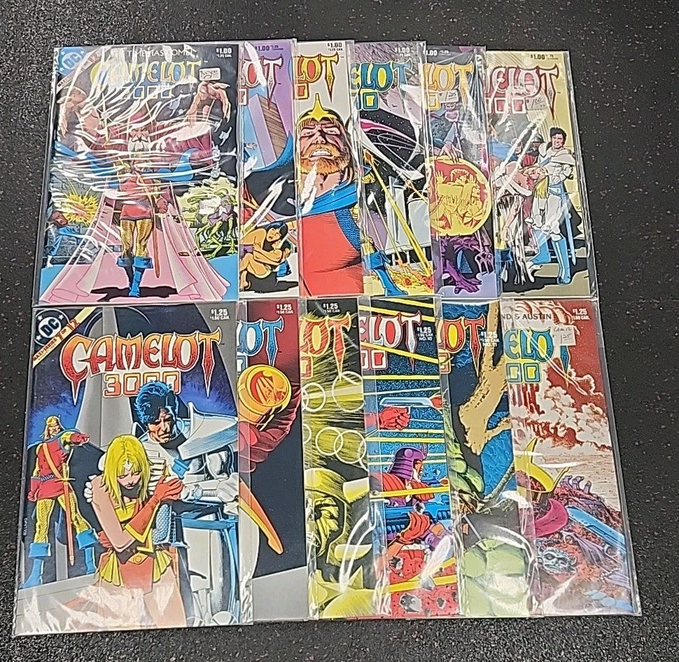 Camelot 3000 (1982) Lot - Complete Series Set w/Issue #s 1-12 Bolland