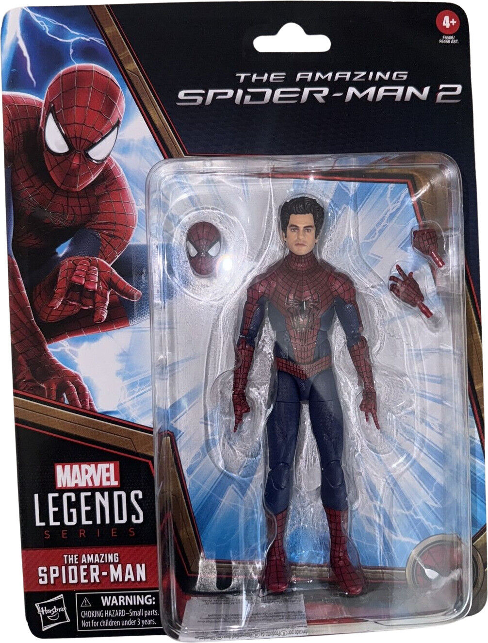 Hasbro Marvel Legends Andrew Garfield Spider-Man 6 in Action Figure New In Box