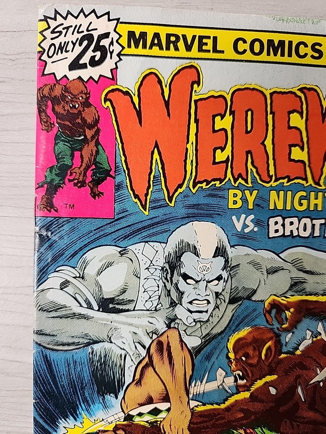 WEREWOLF BY NIGHT #39 1976 1ST MEETING BROTHER VOODOO MARVEL COMICS FN