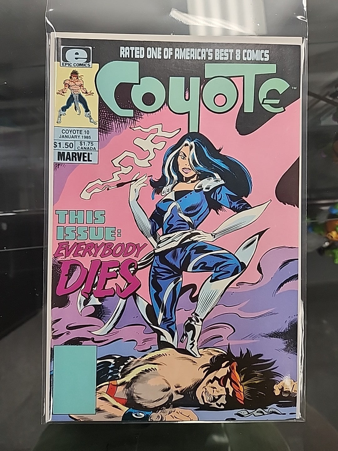 Epic Comics Coyote Lot Of 15 Books #2-16 1st Published McFarlane Art #11 VF/NM
