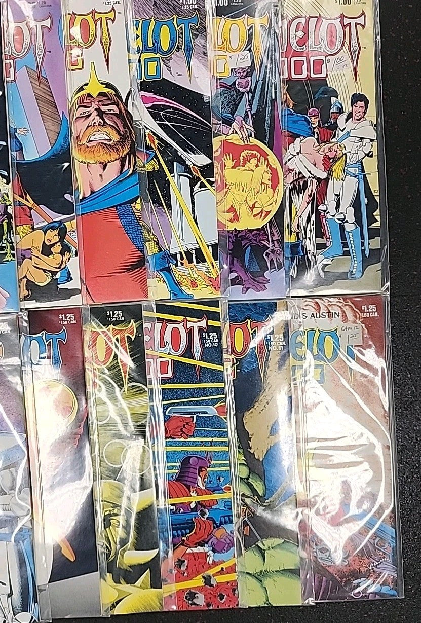 Camelot 3000 (1982) Lot - Complete Series Set w/Issue #s 1-12 Bolland
