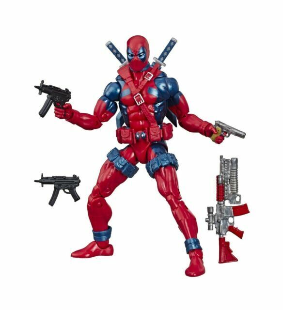 Marvel Legends Uncanny X-Men X-Force Retro Deadpool - Complete With Mailer Box
