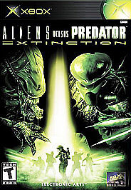 Aliens Versus Predator: Extinction (Microsoft Xbox, 2003) CIB Complete