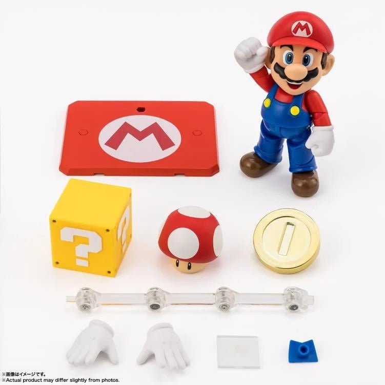S.H. FIGUARTS SUPER MARIO - MARIO - Infinite Collectibles