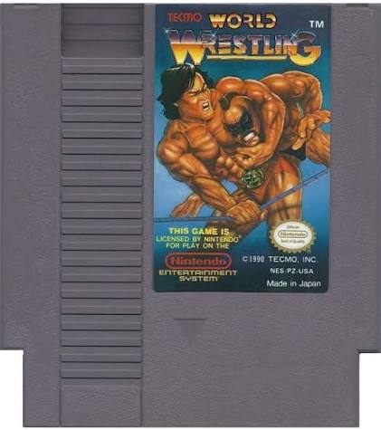 NES TECMO WORLD WRESTLING - LOOSE