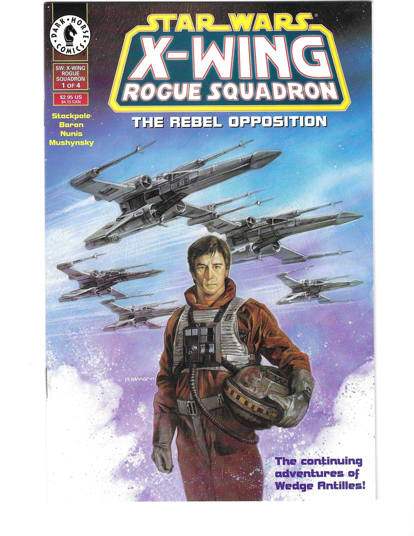 Star Wars X-Wing Rogue Squardron: The Rebel Opposition 1-4 LOT