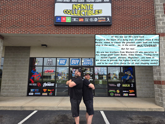 Introducing Infinite Collectibles: Paducah's Premier Destination for Comics, Games, and Collectibles