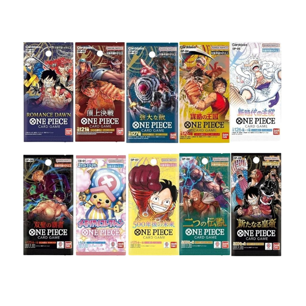 one piece tcg packs