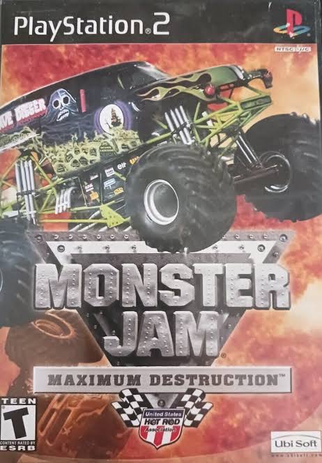 PS2 MONSTER JAM MAXIMUM DESTRUCTION