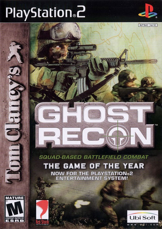 PS2 TOM CLANCY GHOST RECON