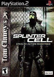 PS2 SPLINTER CELL, TOM CLANCY