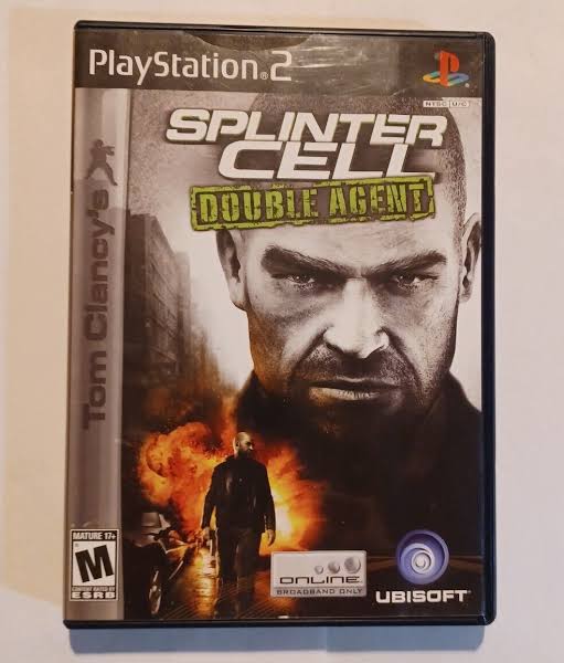 PS2 SPLINTER CELL DOUBLE AGENT TOM CLANCY