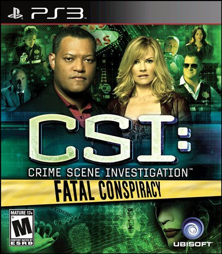 PS3 CSI FATAL CONSPIRACY