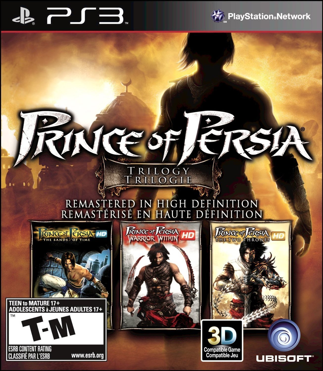 PS3 PRINCE OF PERSIA TRILOGY