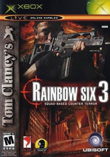 XBOX RAINBOW SIX 3, TOM CLANCY