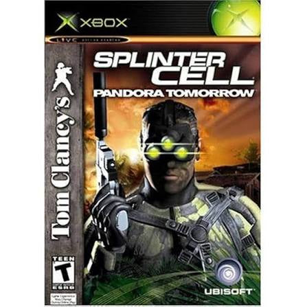 XBOX SPLINTER CELL PANDORA TOMORROW TOM CLANCY