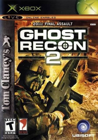 XBOX GHOST RECON 2, TOM CLANCY