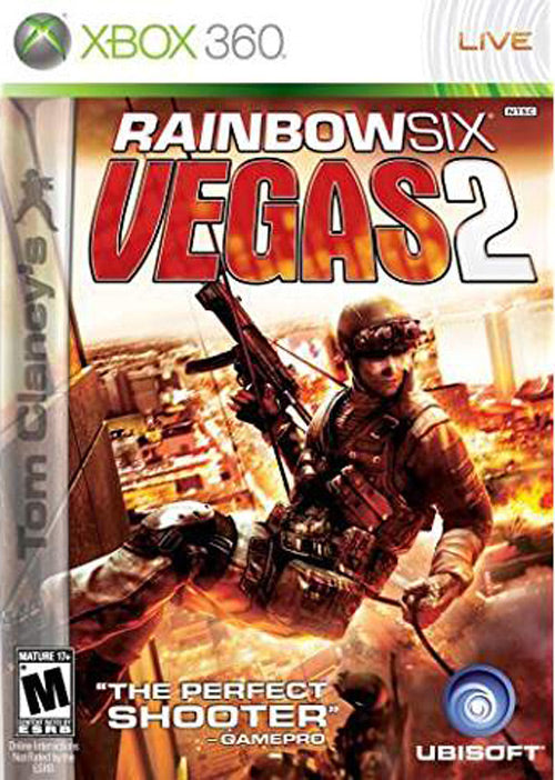 X360 TOM CLANCEY'S RAINBOW SIX VEGAS 2