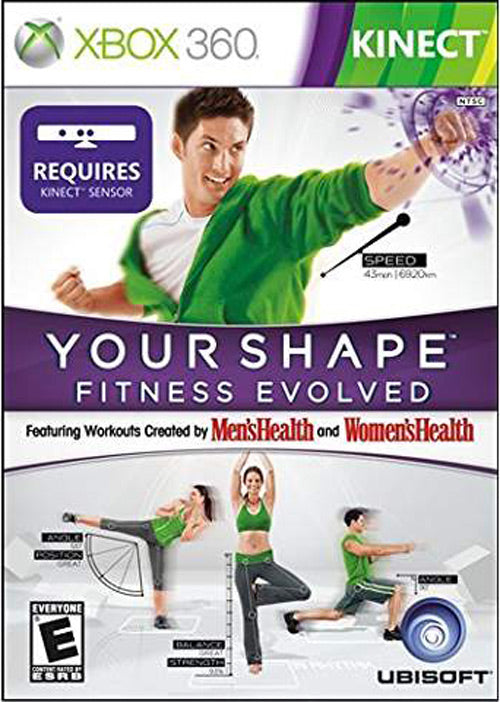 X360 YOUR SHAPE: FITNESS EVOLVED KINECT