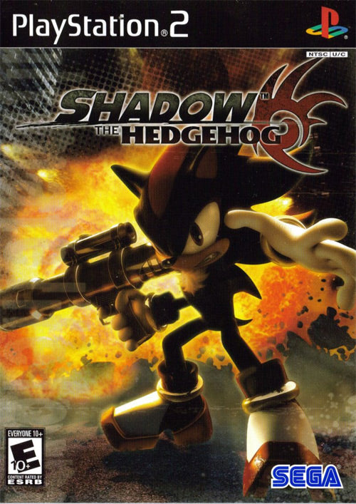 PS2 SHADOW THE HEDGEHOG