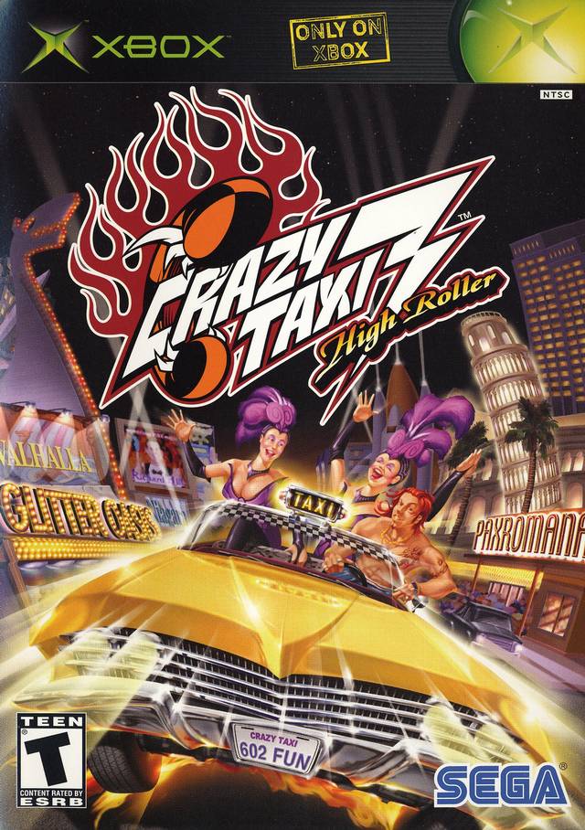XBOX CRAZY TAXI 3 HIGH ROLLER