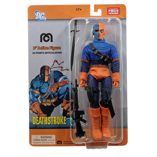 DC Heroes Deathstroke 8" PX Previews Exclusive Mego Figure