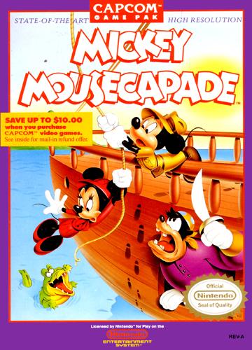 NES MICKEY MOUSECAPADE