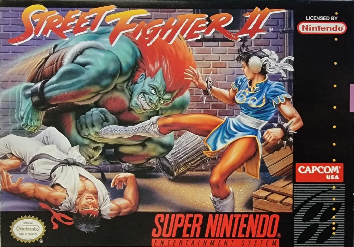 SNES STREET FIGHTER II