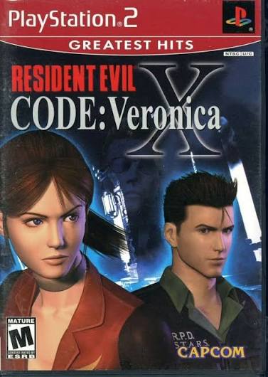 PS2 RESIDENT EVIL CODE VERONICA X