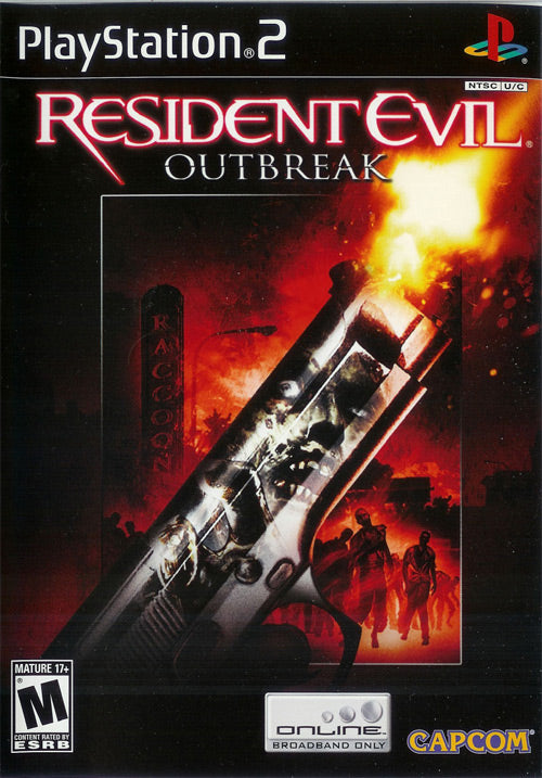 PS2 RESIDENT EVIL OUTBREAK