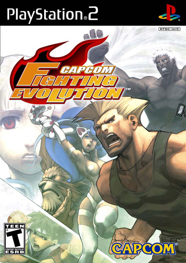 PS2 CAPCOM FIGHTING EVOLUTION