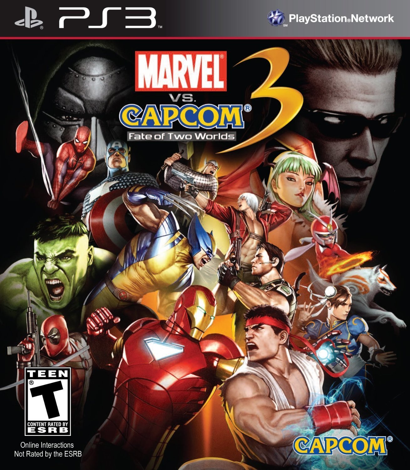 PS3 MARVEL VS CAPCOM 3: FATE OF TWO WORLDS