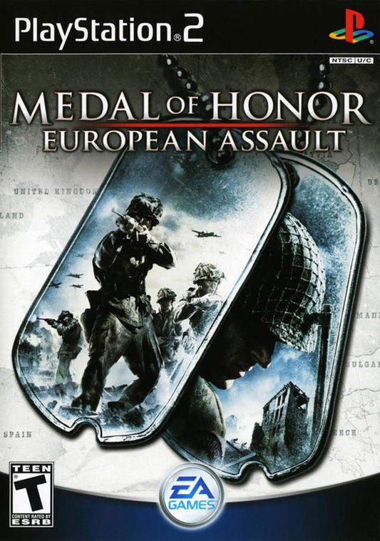 PS2 MEDAL OF HONOR EUROPEAN ASSAULT
