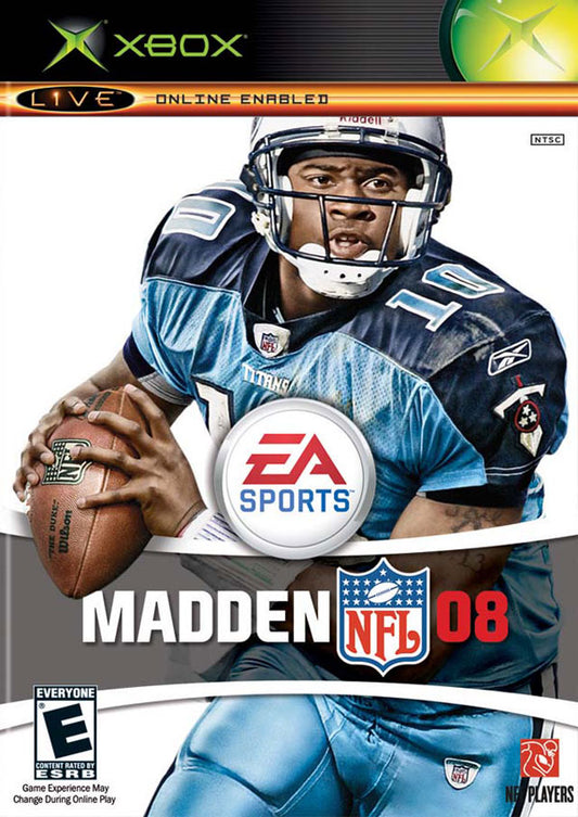 XBOX MADDEN NFL 08