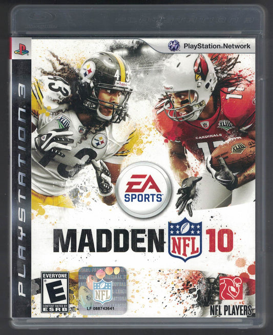 PS3 MADDEN NFL 10