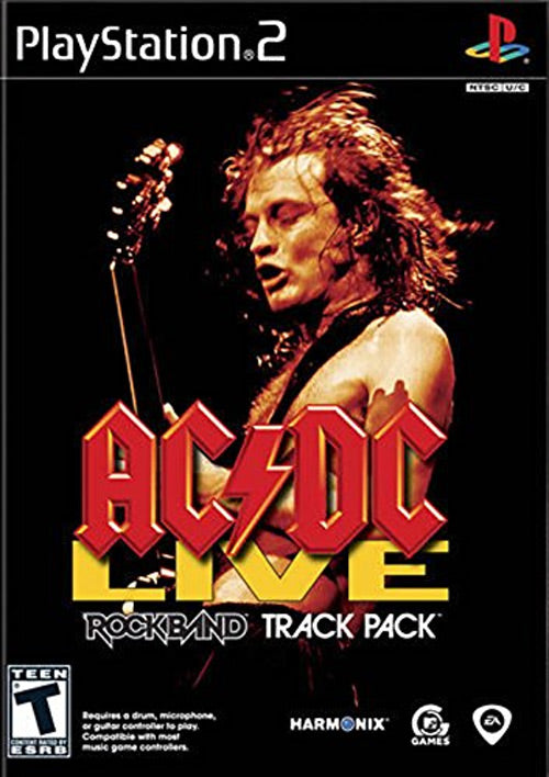 PS2 ROCK BAND AC/DC LIVE TRACK PACK