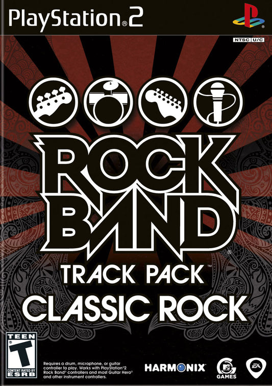 PS2 ROCK BAND TRACK PACK: CLASSIC ROCK