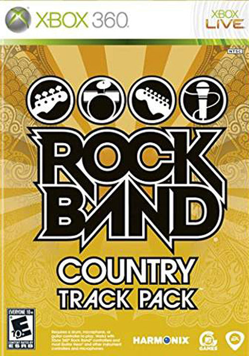 X360 ROCK BAND COUNTRY TRACK PACK