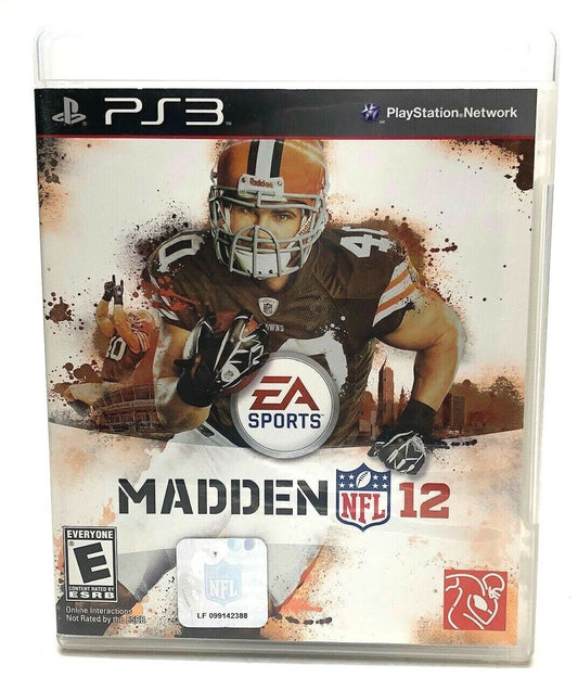 PS3 MADDEN NFL 12