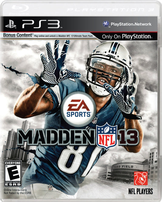 PS3 MADDEN NFL 13