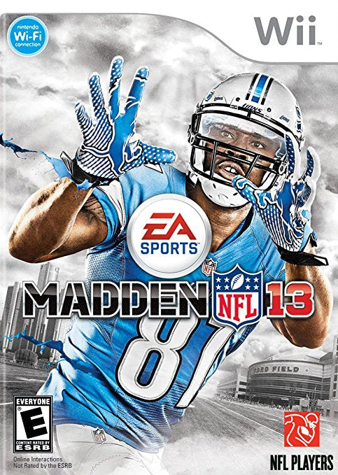 WII U MADDEN NFL 13