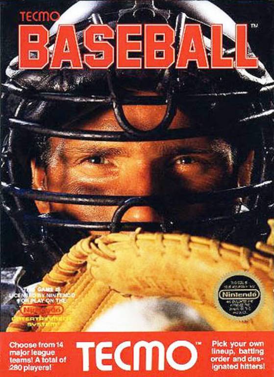 NES TECMO BASEBALL- LOOSE
