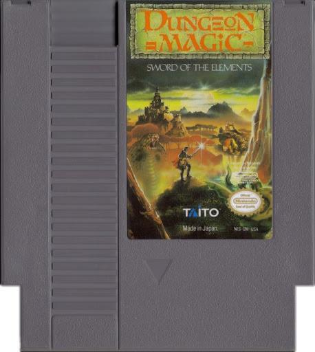NES DUNGEON MAGIC - LOOSE
