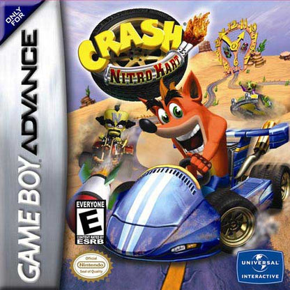 GBA CRASH NITRO KART