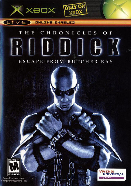 XBOX CHRONICLES OF RIDDICK ESCAPE FROM BUTCHER BAY
