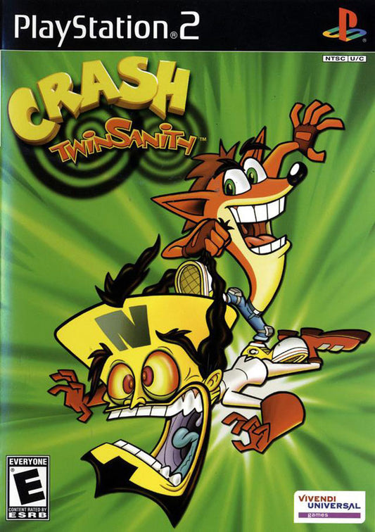 PS2 CRASH TWINSANITY