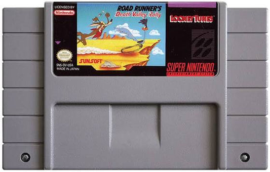 SNES ROAD RUNNERS DEATH VALLEY RALLY - LOOSE