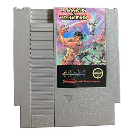 NES WIZARDS AND WARRIORS